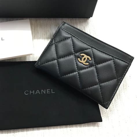 porte carte chanel|porte feuille chanel.